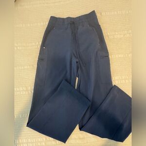 Uniform advantage high waisted wide leg scrub pants